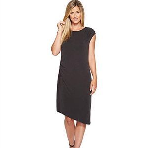 Nic + Zoe Cloud 9 Ruched Midi Dress Size Small